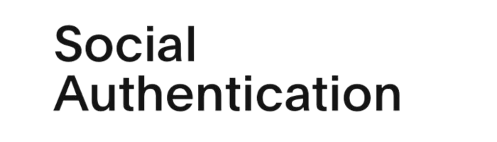Social Authentication App